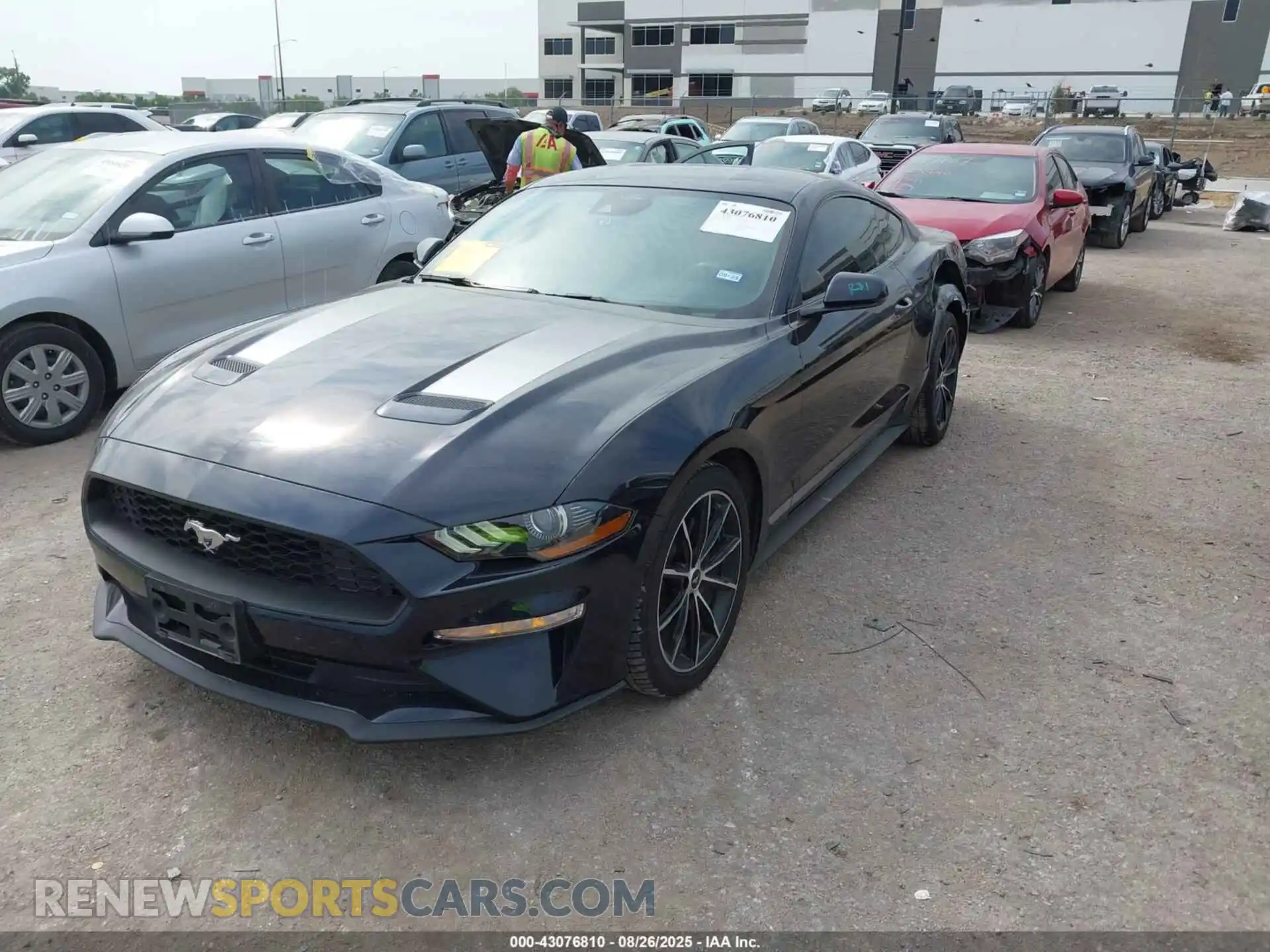2 Photograph of a damaged car 1FA6P8TH8M5154301 FORD MUSTANG 2021