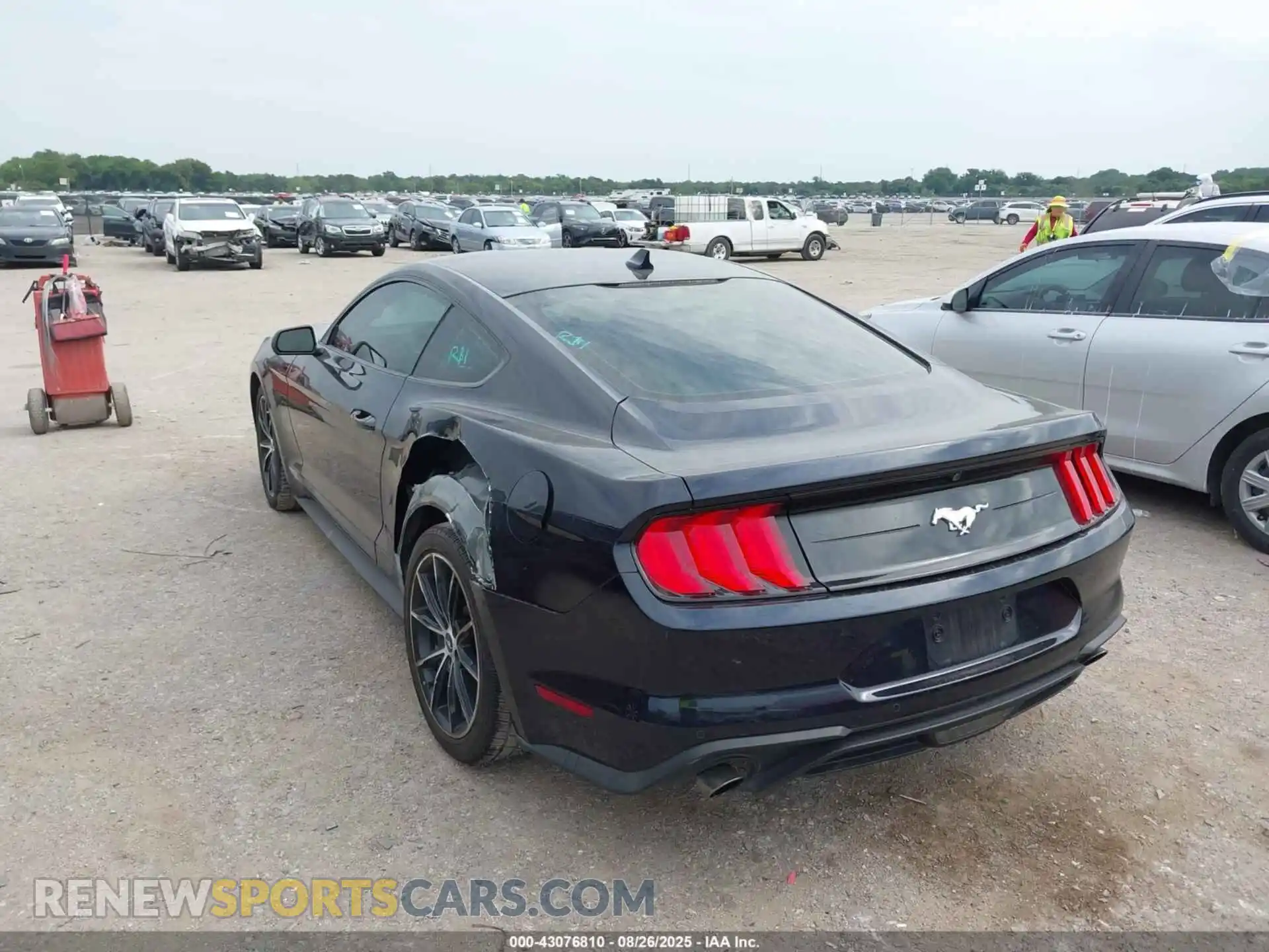 3 Photograph of a damaged car 1FA6P8TH8M5154301 FORD MUSTANG 2021