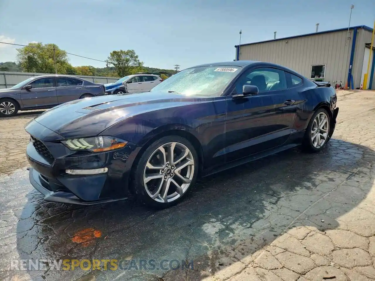 1 Photograph of a damaged car 1FA6P8TH8M5154461 FORD MUSTANG 2021