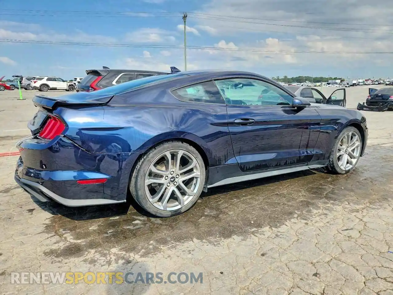3 Photograph of a damaged car 1FA6P8TH8M5154461 FORD MUSTANG 2021