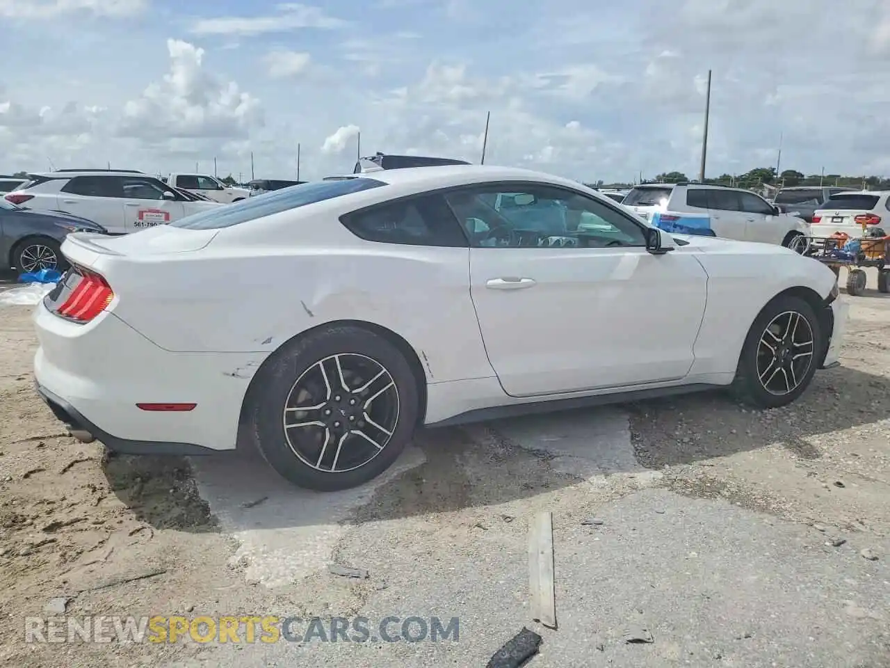 3 Photograph of a damaged car 1FA6P8TH9M5116155 FORD MUSTANG 2021