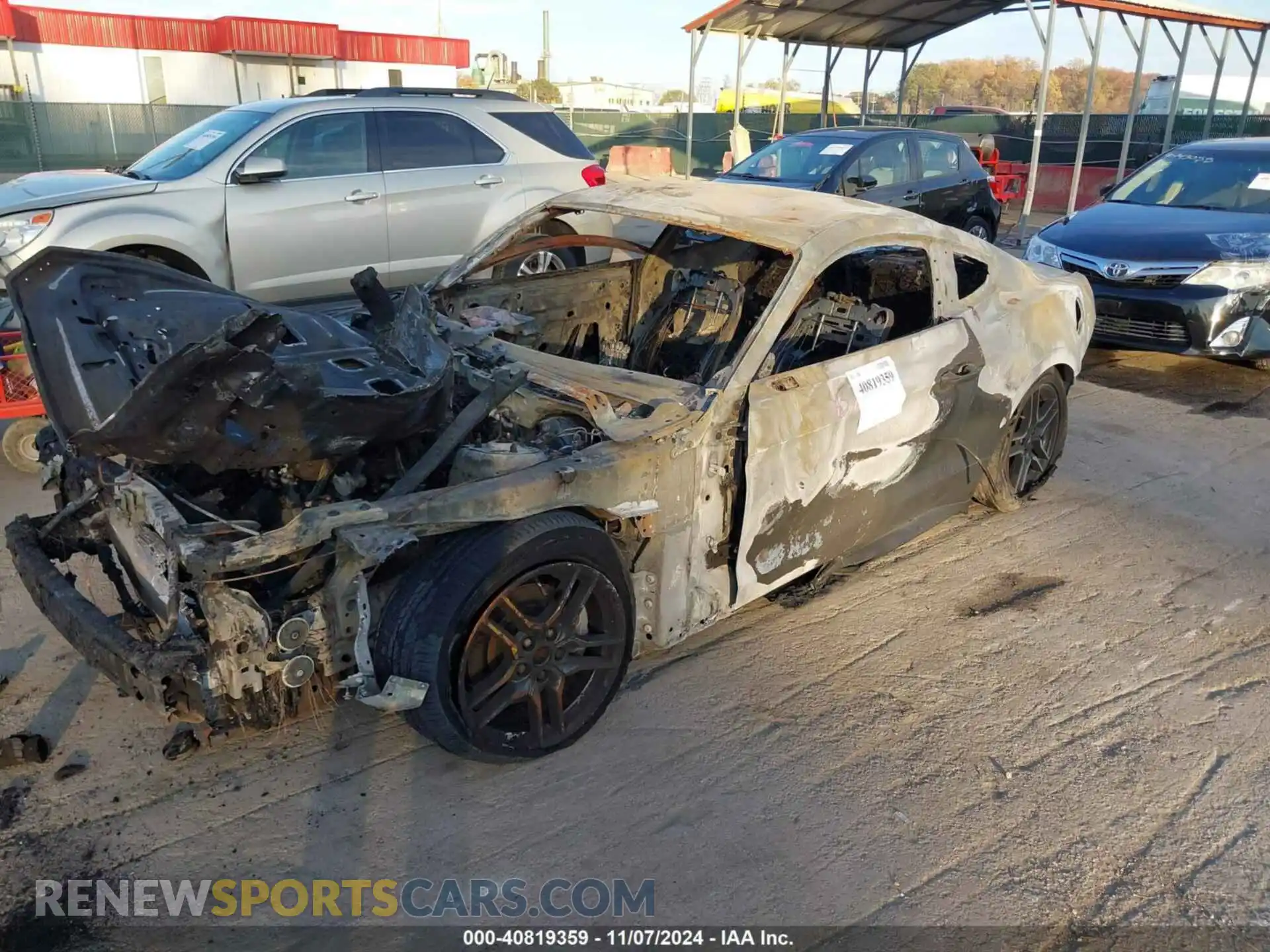 2 Photograph of a damaged car 1FA6P8TH9M5119072 FORD MUSTANG 2021