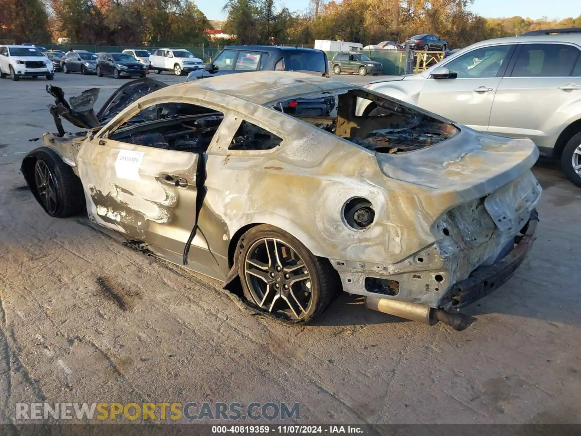 3 Photograph of a damaged car 1FA6P8TH9M5119072 FORD MUSTANG 2021