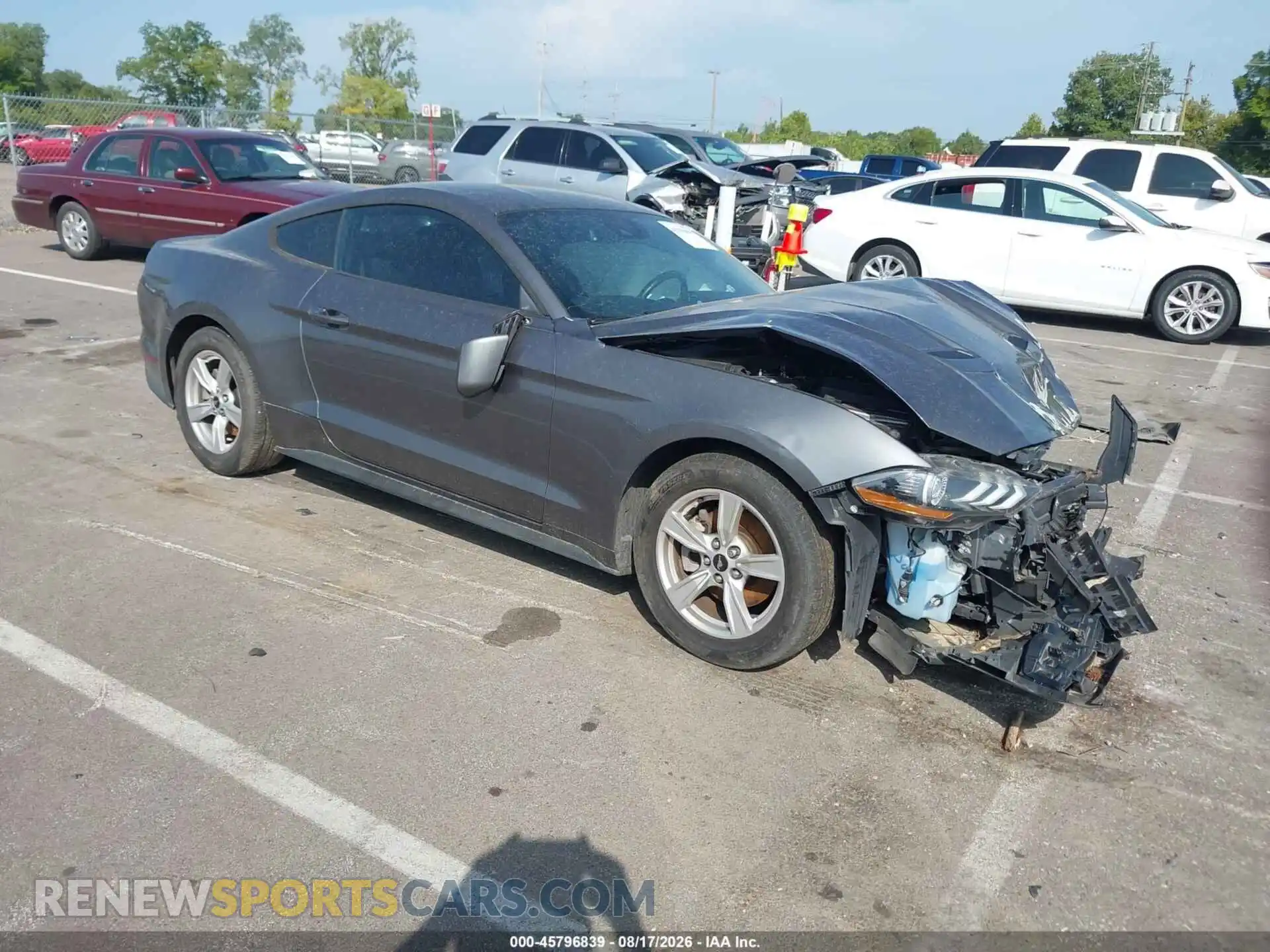 1 Фотография поврежденного автомобиля 1FA6P8THXM5100577 FORD MUSTANG 2021
