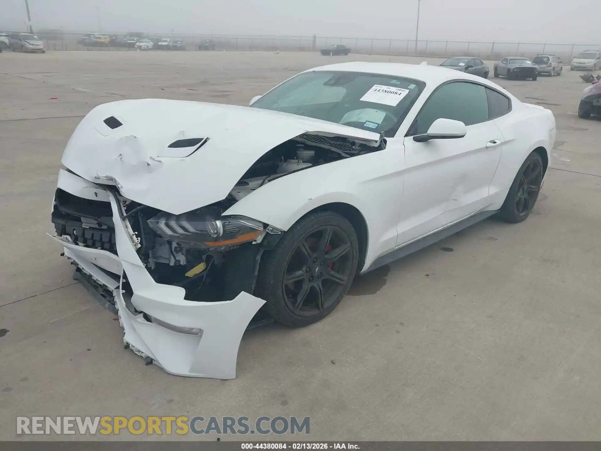 2 Photograph of a damaged car 1FA6P8THXM5114057 FORD MUSTANG 2021