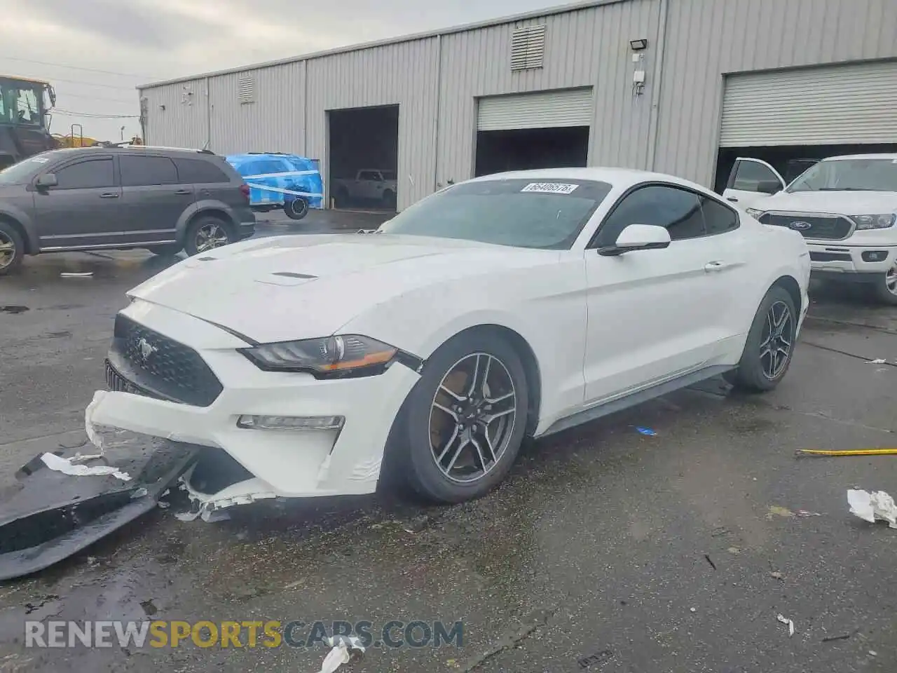 1 Photograph of a damaged car 1FA6P8THXM5152551 FORD MUSTANG 2021