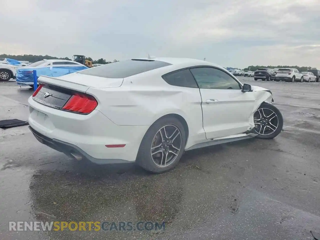 3 Photograph of a damaged car 1FA6P8THXM5152551 FORD MUSTANG 2021