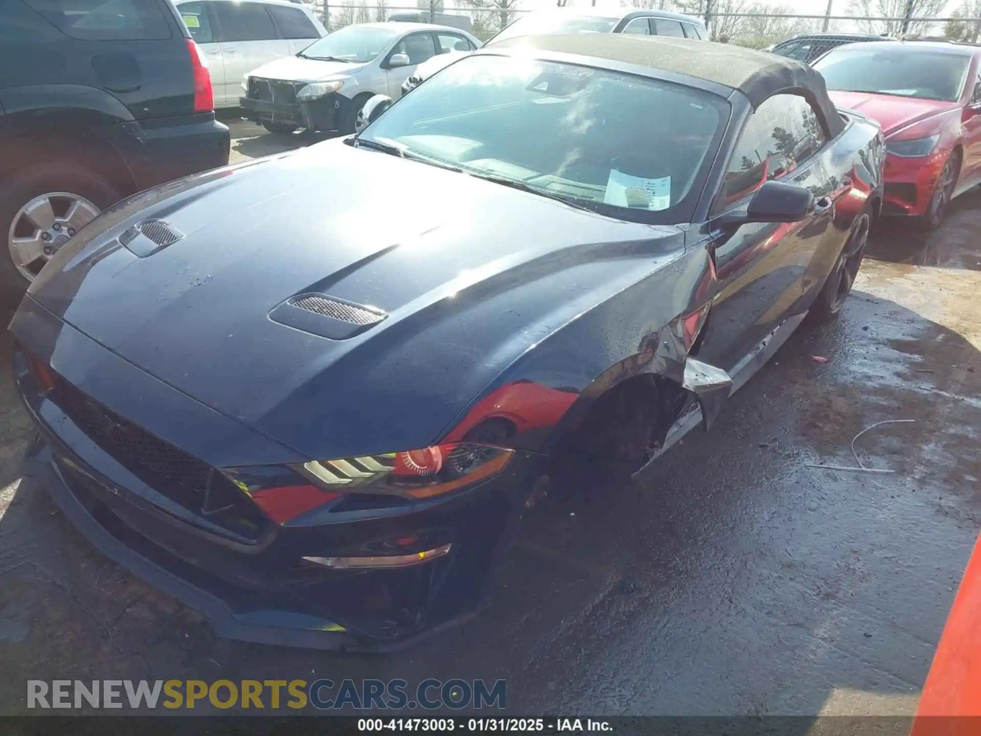 2 Photograph of a damaged car 1FATP8FF9M5140467 FORD MUSTANG 2021