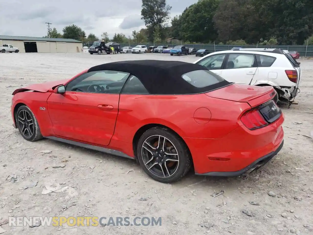 2 Photograph of a damaged car 1FATP8FFXM5112595 FORD MUSTANG 2021