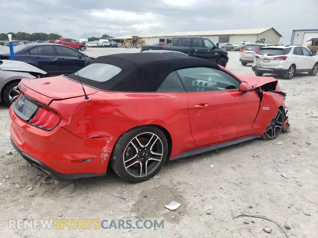 3 Photograph of a damaged car 1FATP8FFXM5112595 FORD MUSTANG 2021