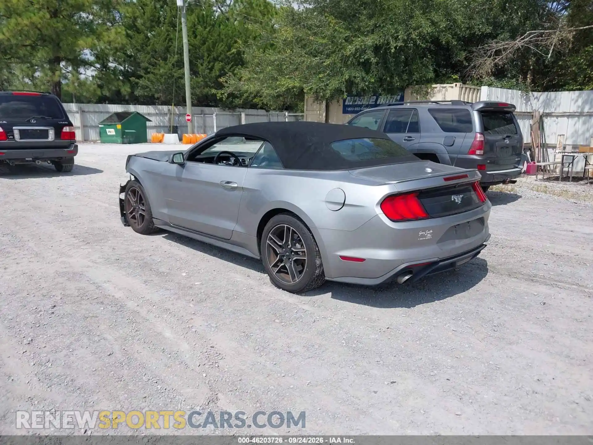 3 fotografías del automóvil dañado 1FATP8UH2M5106990 FORD MUSTANG 2021