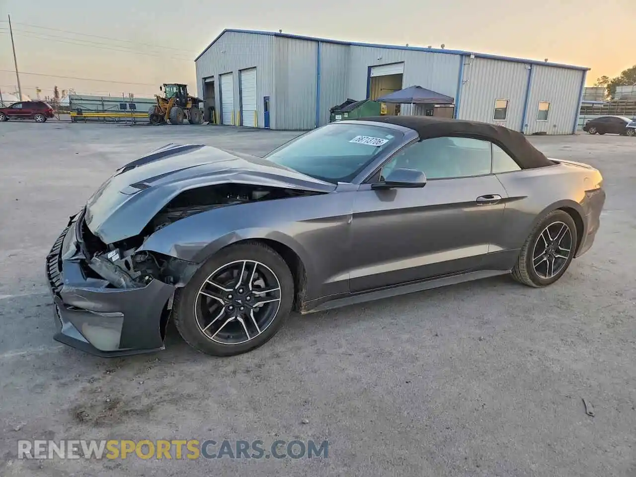 1 fotografías del automóvil dañado 1FATP8UH3M5122325 FORD MUSTANG 2021