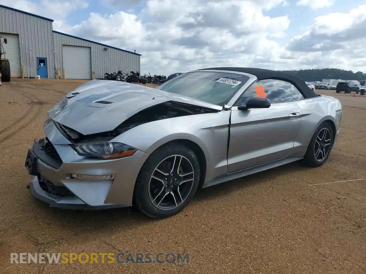 1 Photograph of a damaged car 1FATP8UH4M5119983 FORD MUSTANG 2021
