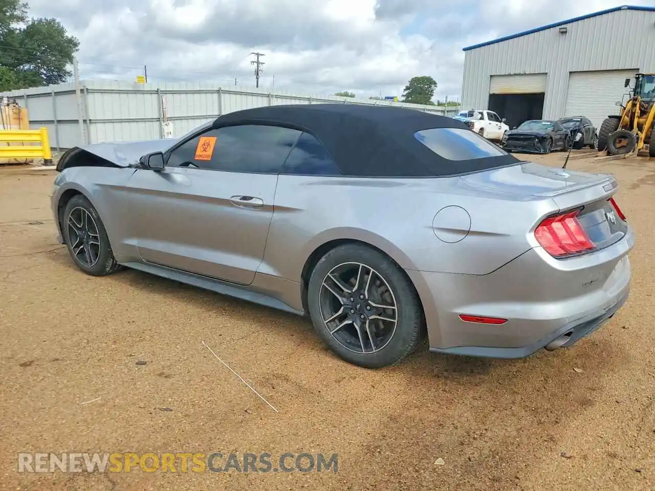 2 Photograph of a damaged car 1FATP8UH4M5119983 FORD MUSTANG 2021