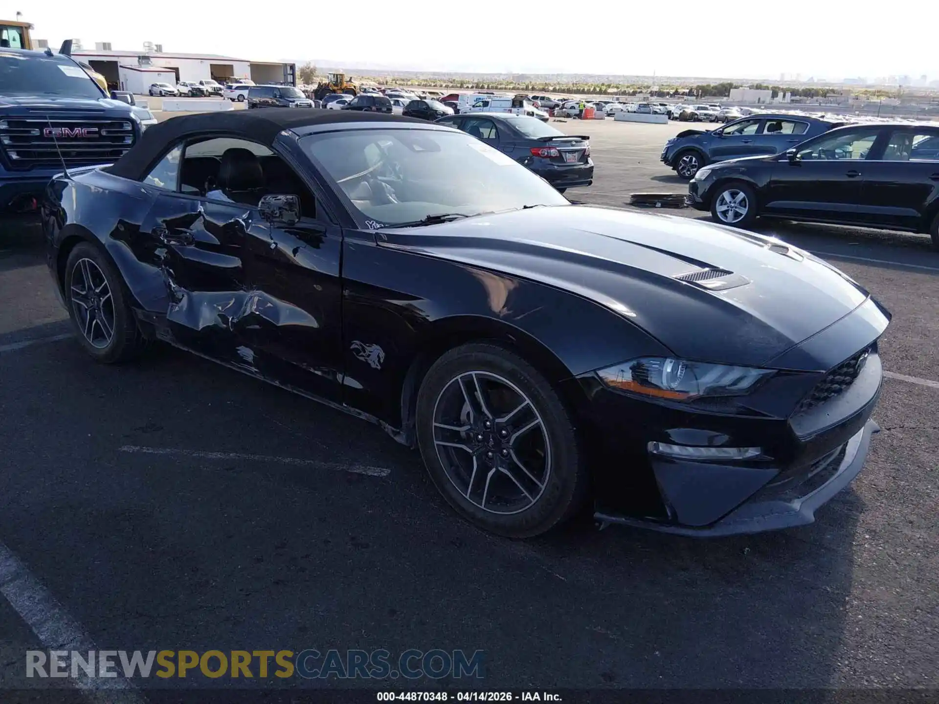 1 Photograph of a damaged car 1FATP8UH4M5120664 FORD MUSTANG 2021
