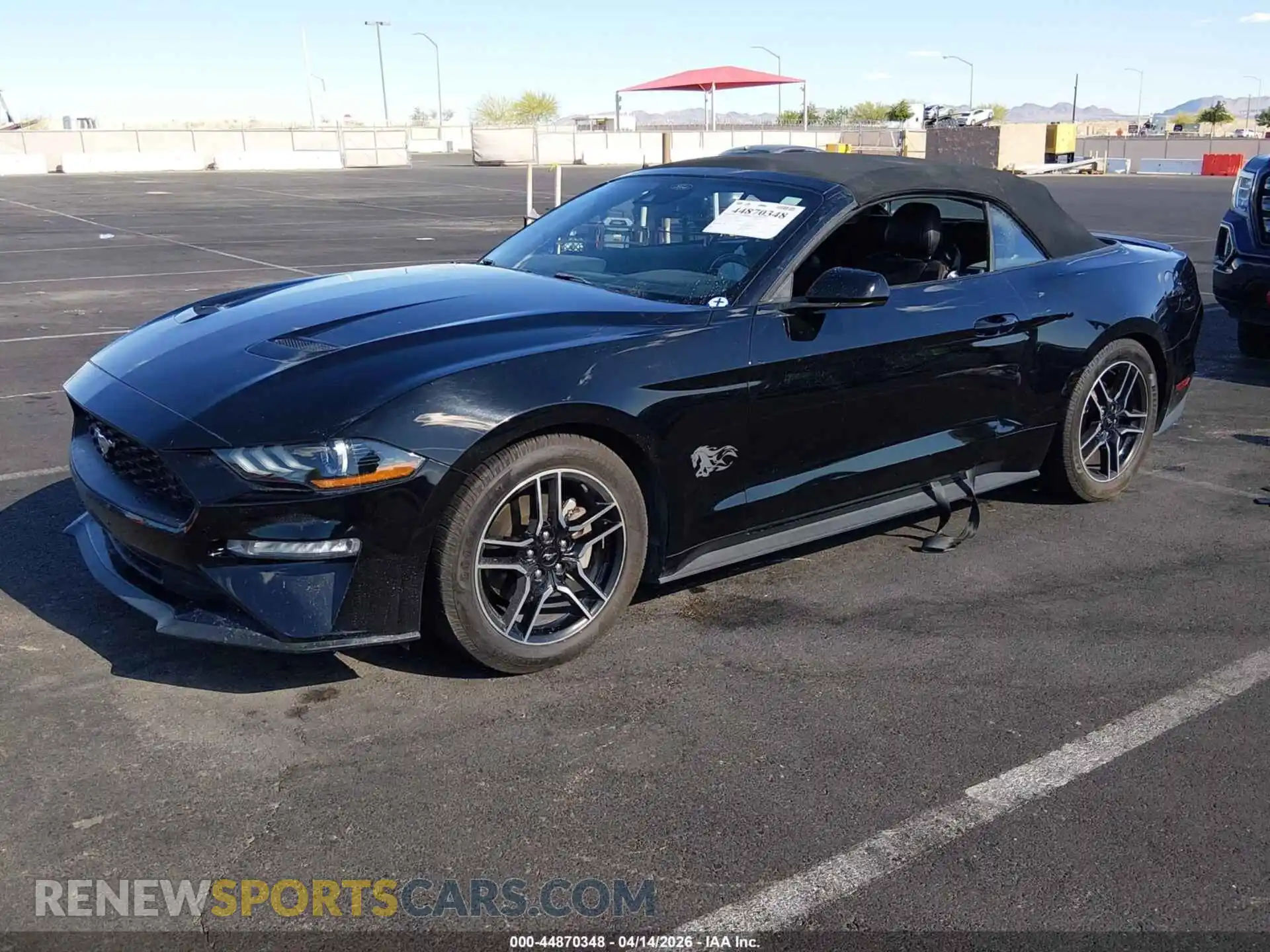 2 Photograph of a damaged car 1FATP8UH4M5120664 FORD MUSTANG 2021