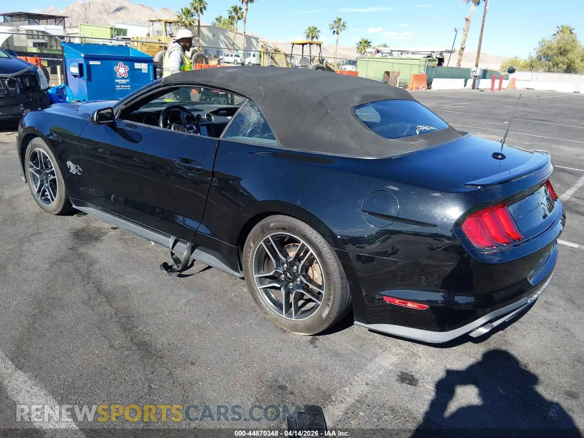 3 Photograph of a damaged car 1FATP8UH4M5120664 FORD MUSTANG 2021