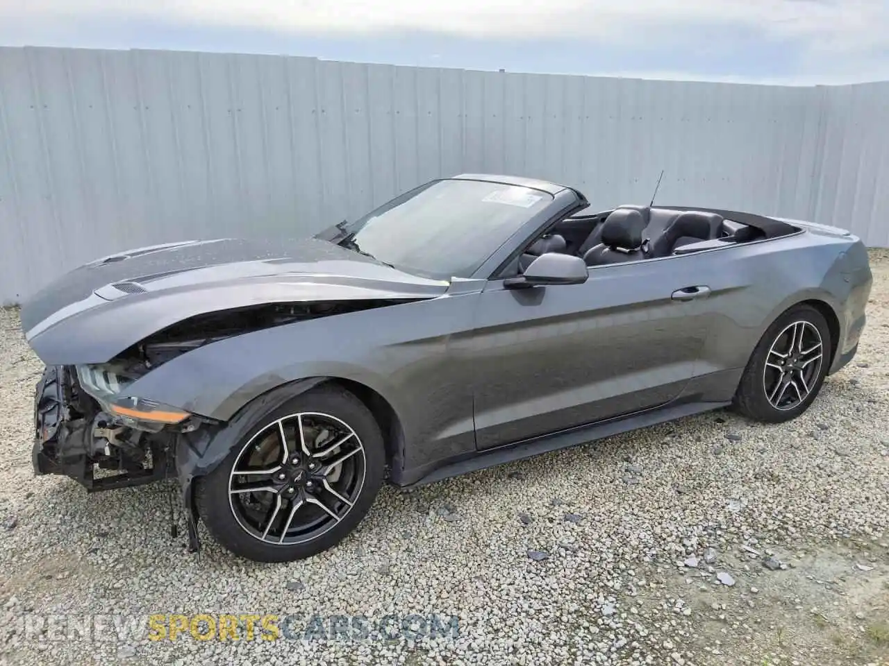 1 Фотография поврежденного автомобиля 1FATP8UH5M5122293 FORD MUSTANG 2021