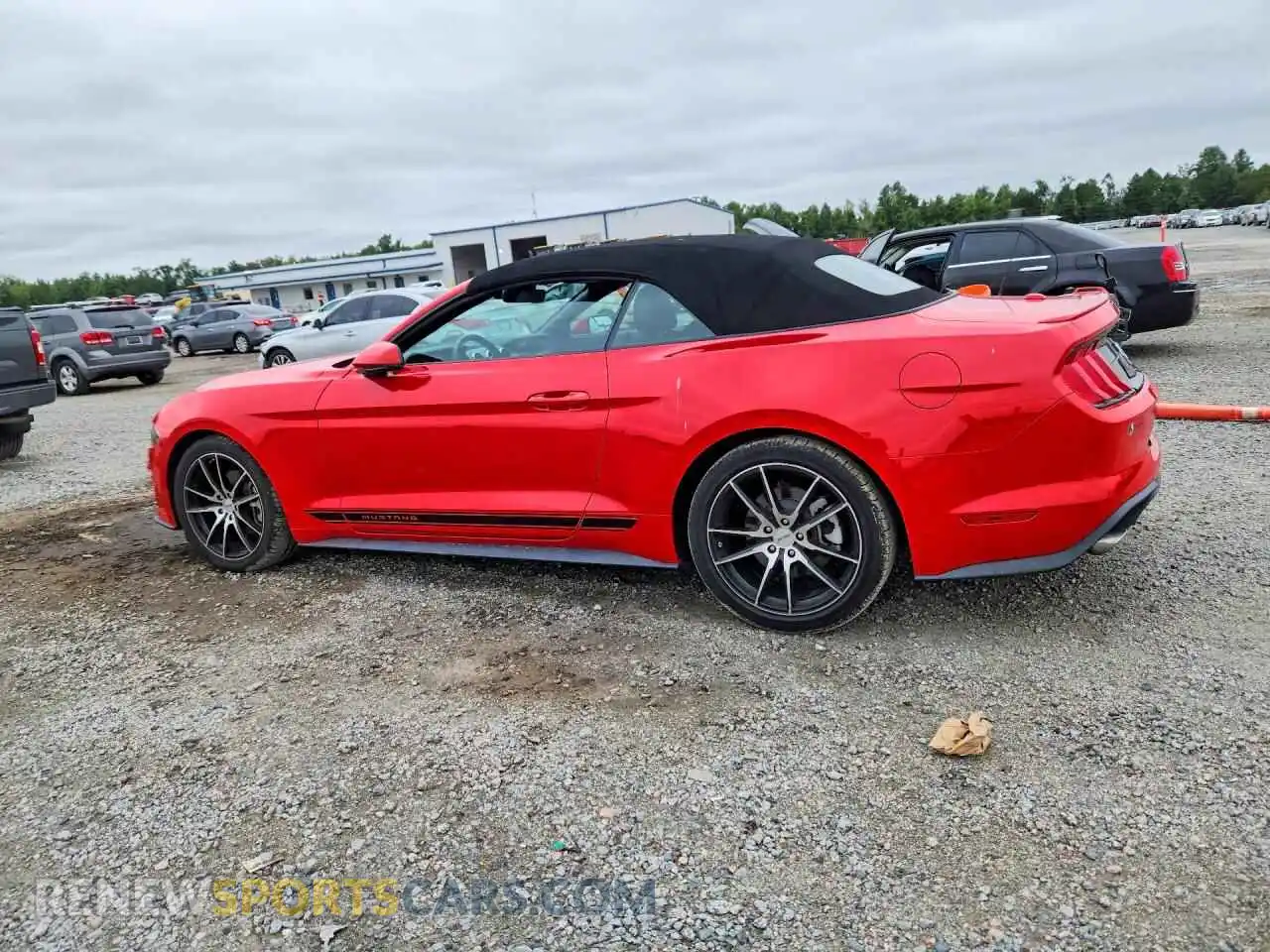 2 Photograph of a damaged car 1FATP8UH5M5132418 FORD MUSTANG 2021