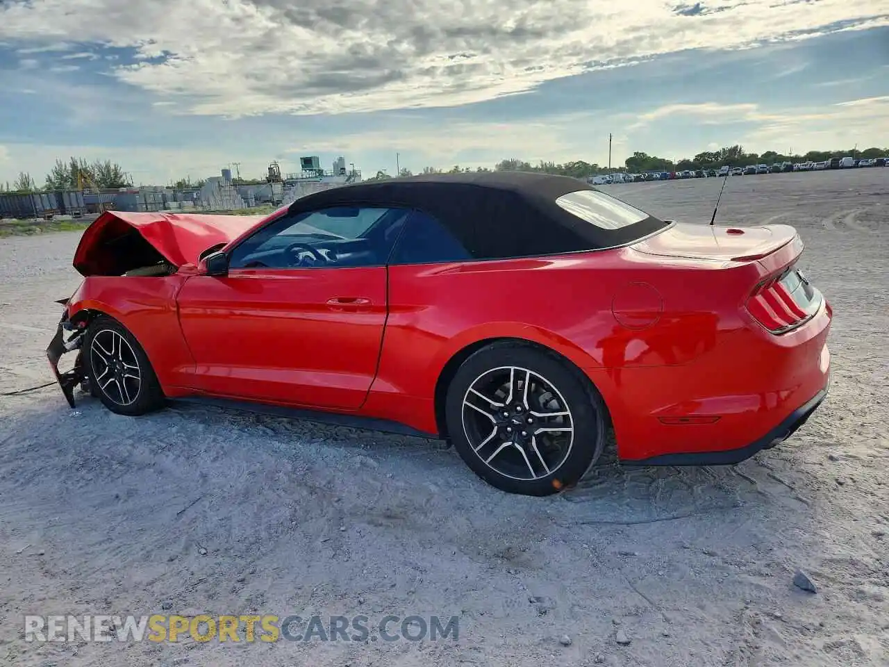 2 Photograph of a damaged car 1FATP8UH7M5108007 FORD MUSTANG 2021