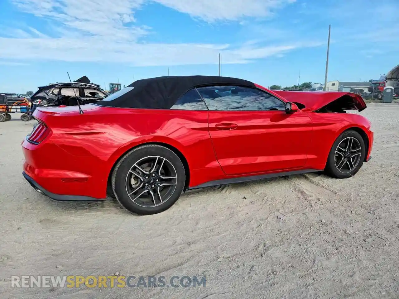 3 Photograph of a damaged car 1FATP8UH7M5108007 FORD MUSTANG 2021