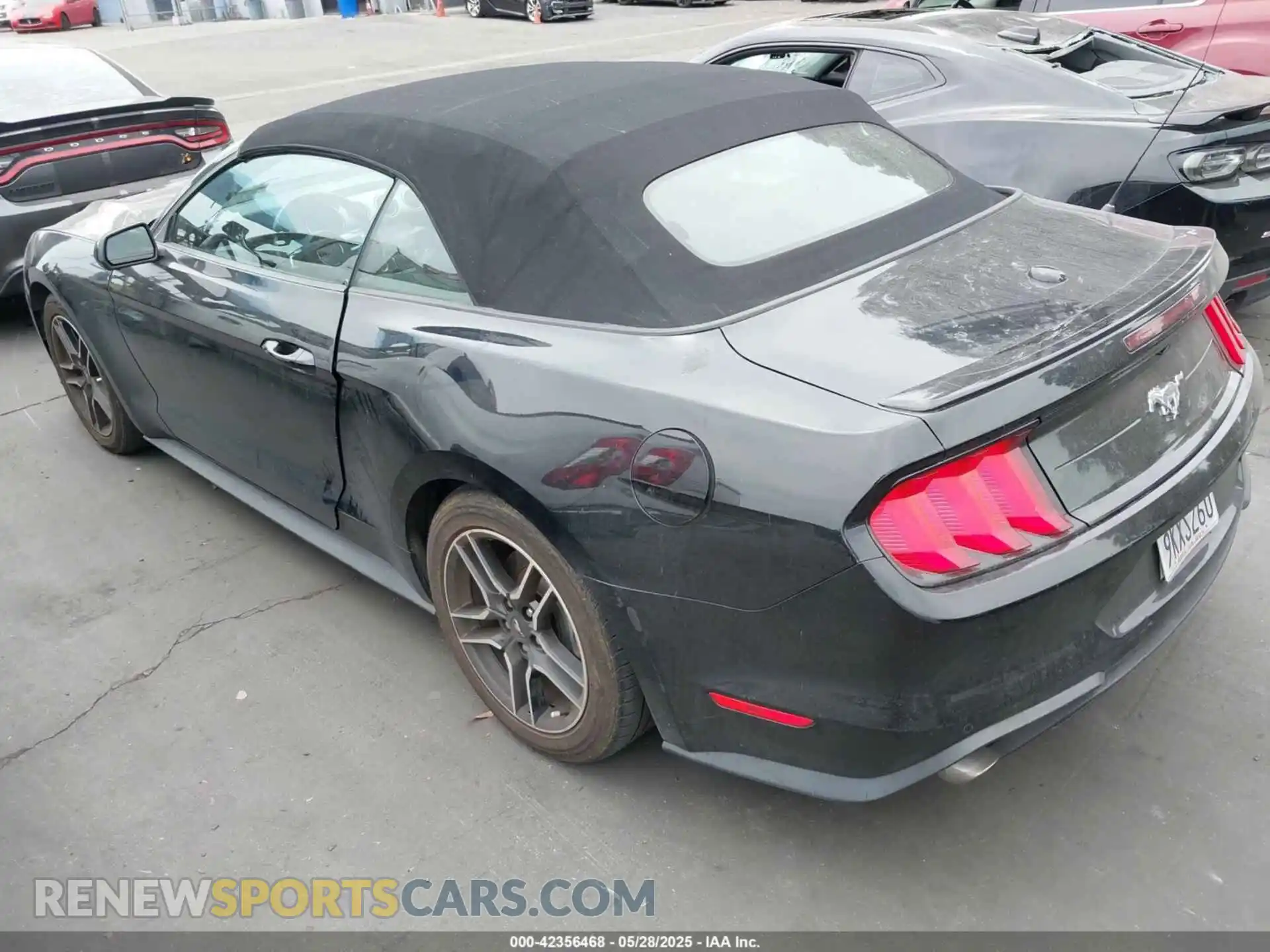 3 Photograph of a damaged car 1FATP8UH8M5123051 FORD MUSTANG 2021