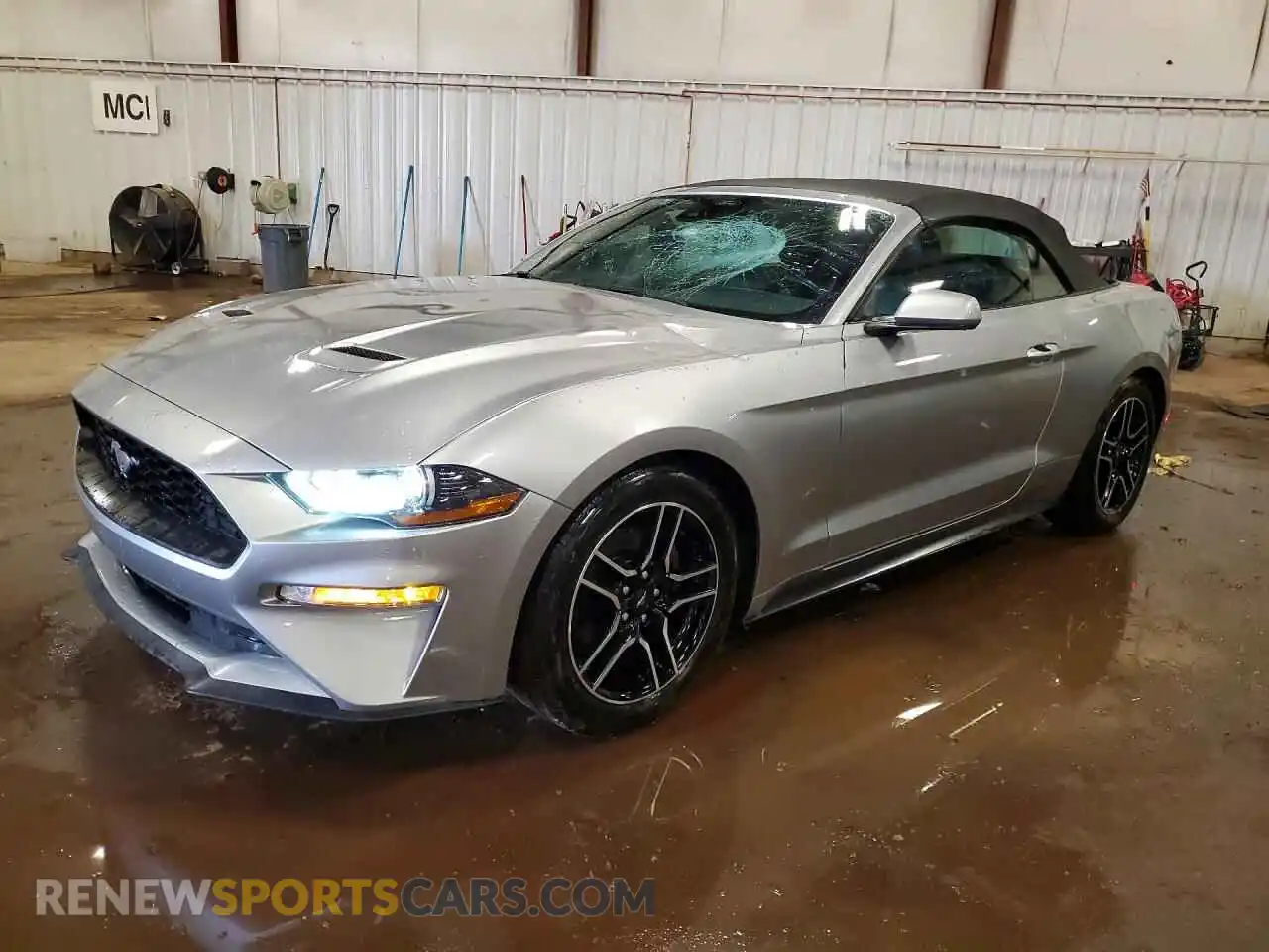 1 Photograph of a damaged car 1FATP8UH9M5108638 FORD MUSTANG 2021