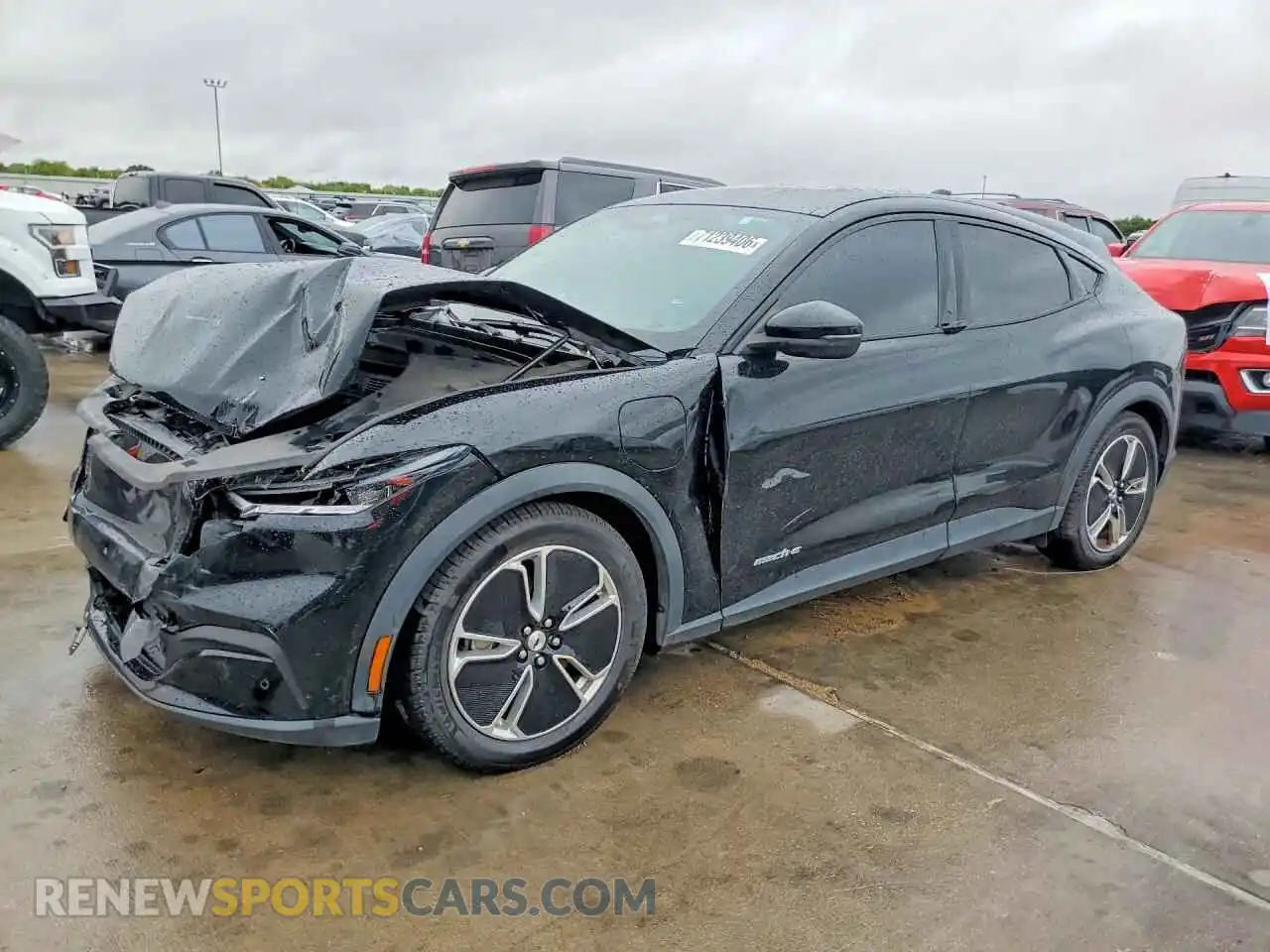 1 Photograph of a damaged car 3FMTK1RM4MMA19345 FORD MUSTANG 2021