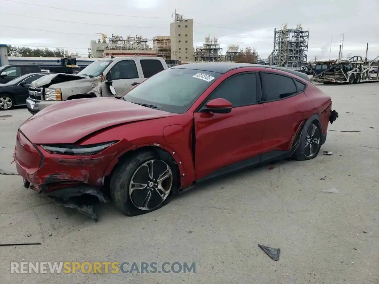 1 Photograph of a damaged car 3FMTK1RM5MMA20844 FORD MUSTANG 2021