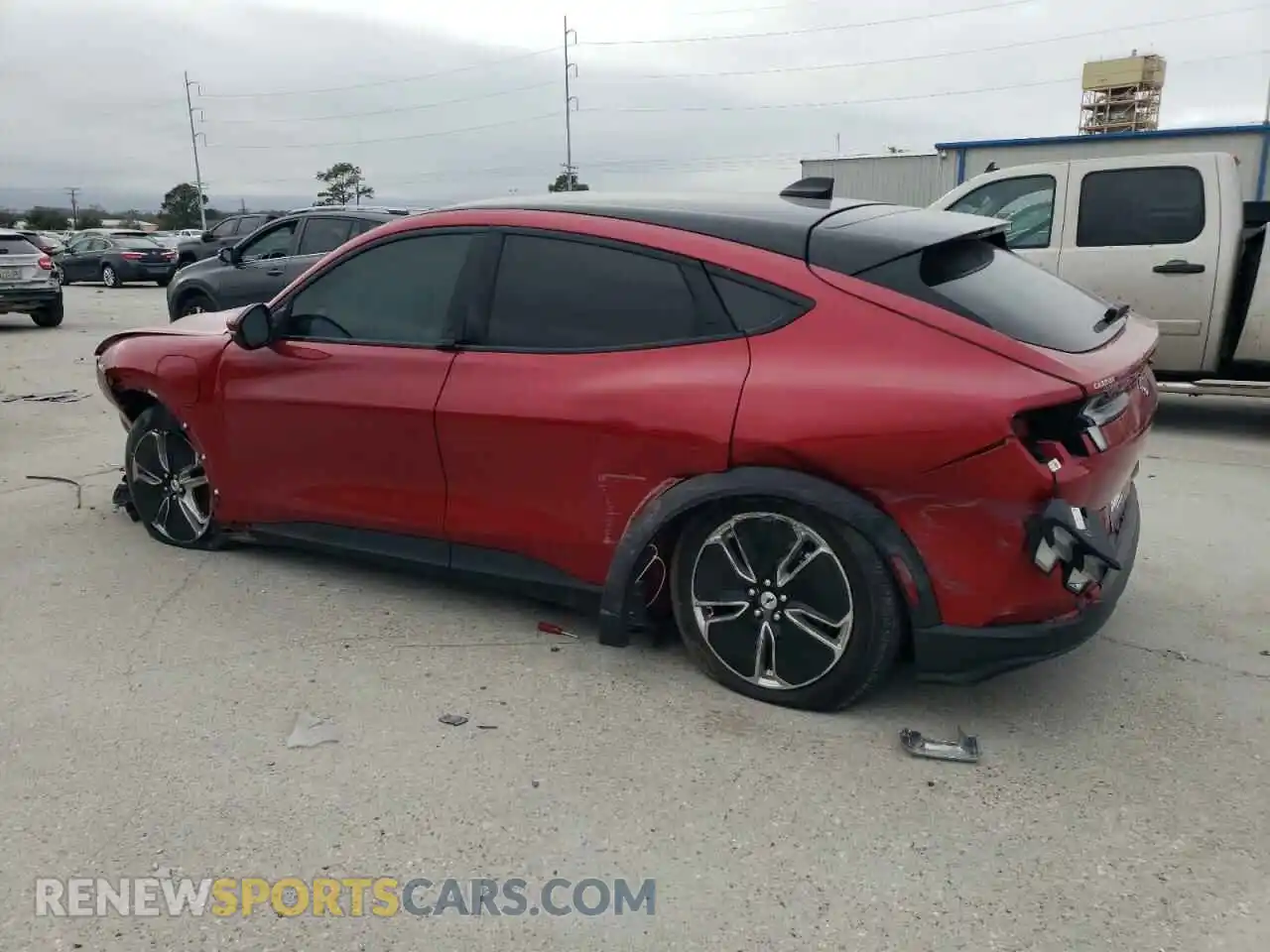 2 Photograph of a damaged car 3FMTK1RM5MMA20844 FORD MUSTANG 2021