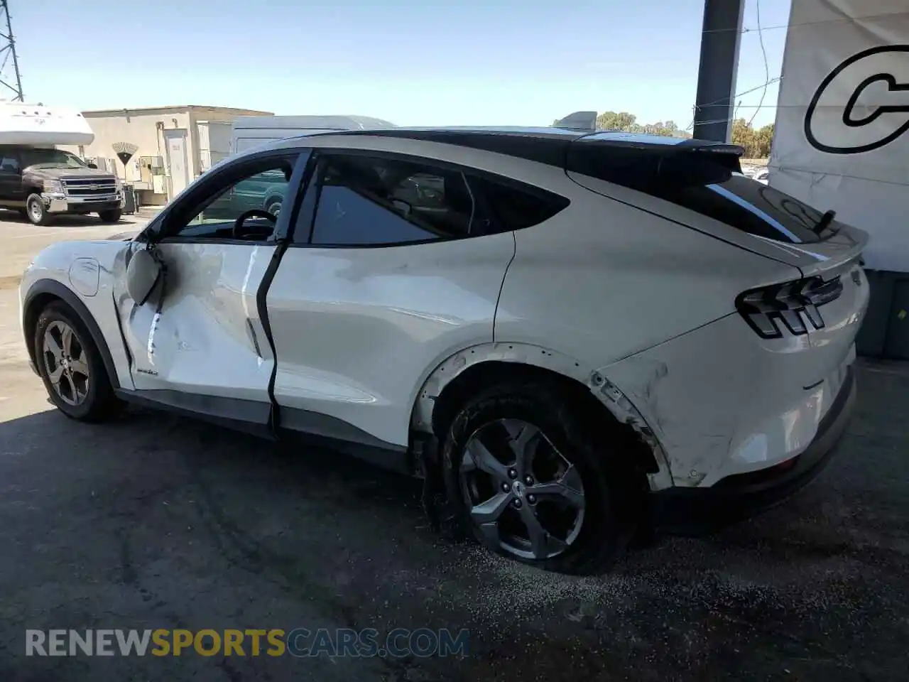 2 fotografías del automóvil dañado 3FMTK1RMXMMA43889 FORD MUSTANG 2021