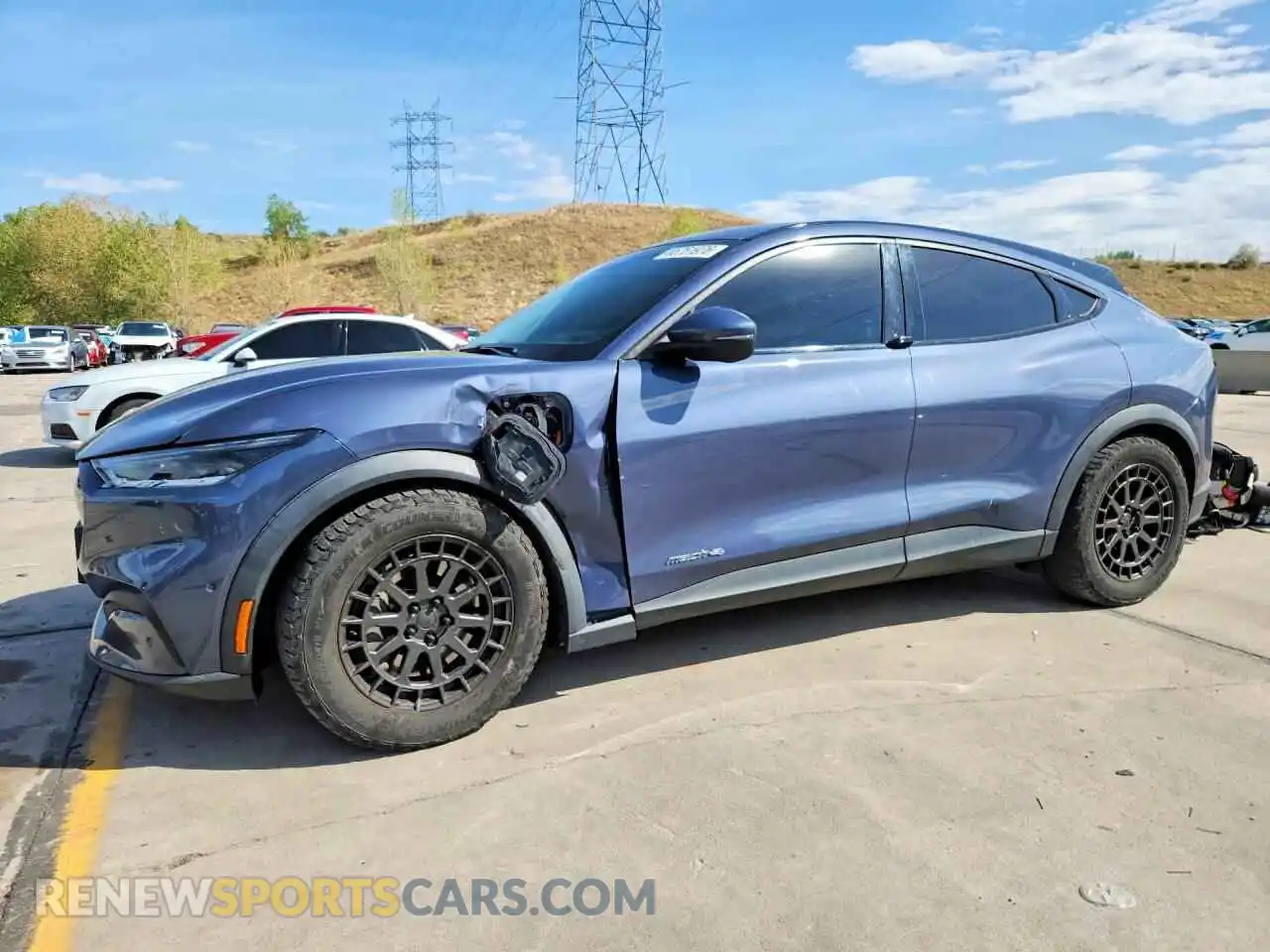 1 Photograph of a damaged car 3FMTK1SS0MMA21246 FORD MUSTANG 2021