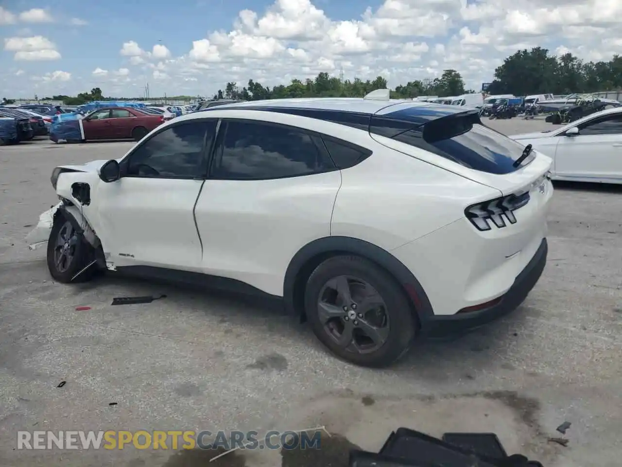 2 Photograph of a damaged car 3FMTK1SS3MMA49090 FORD MUSTANG 2021