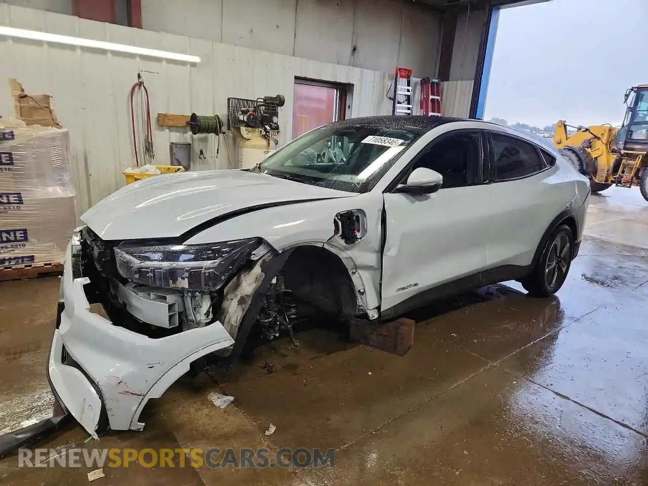 1 Photograph of a damaged car 3FMTK1SS4MMA18575 FORD MUSTANG 2021