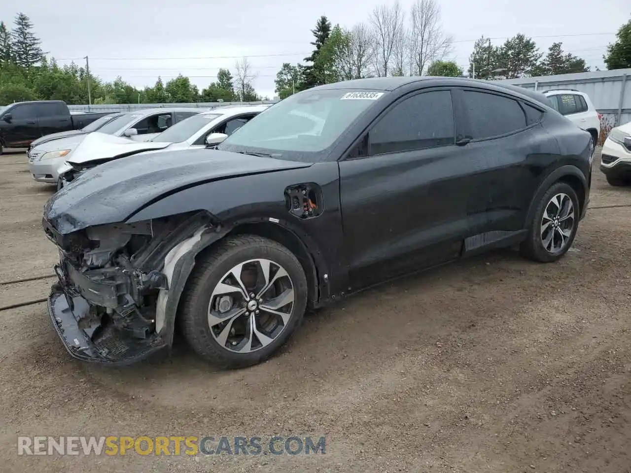 1 Photograph of a damaged car 3FMTK1SS4MMA22982 FORD MUSTANG 2021