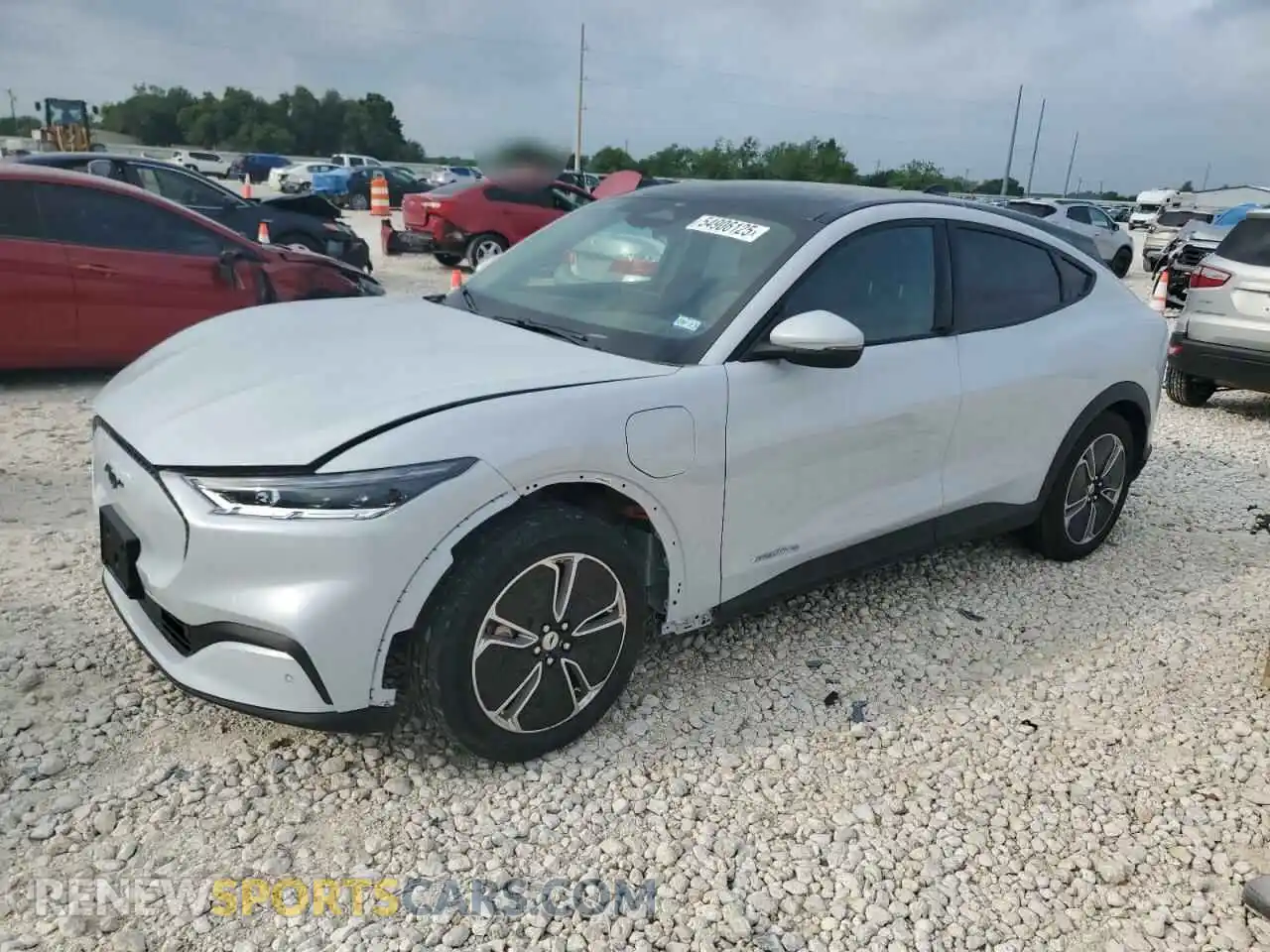 1 Photograph of a damaged car 3FMTK1SS5MMA20190 FORD MUSTANG 2021