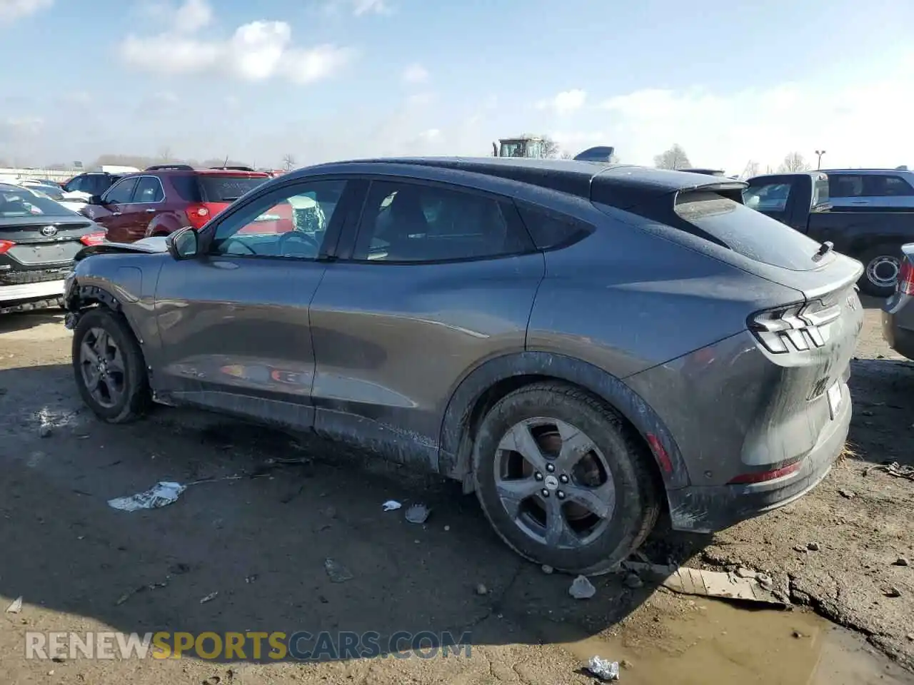 2 Photograph of a damaged car 3FMTK1SSXMMA34389 FORD MUSTANG 2021