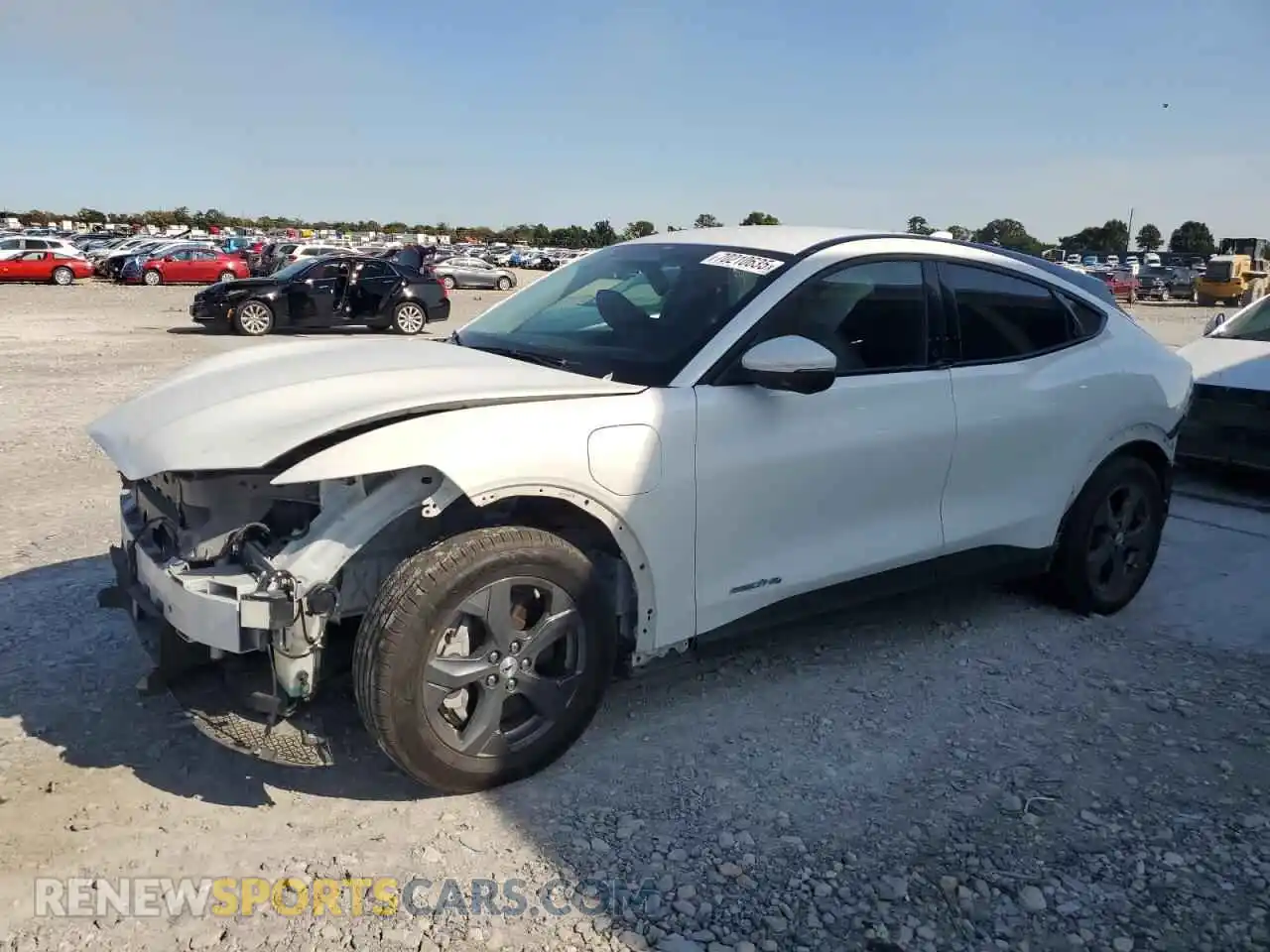 1 Photograph of a damaged car 3FMTK1SSXMMA54643 FORD MUSTANG 2021