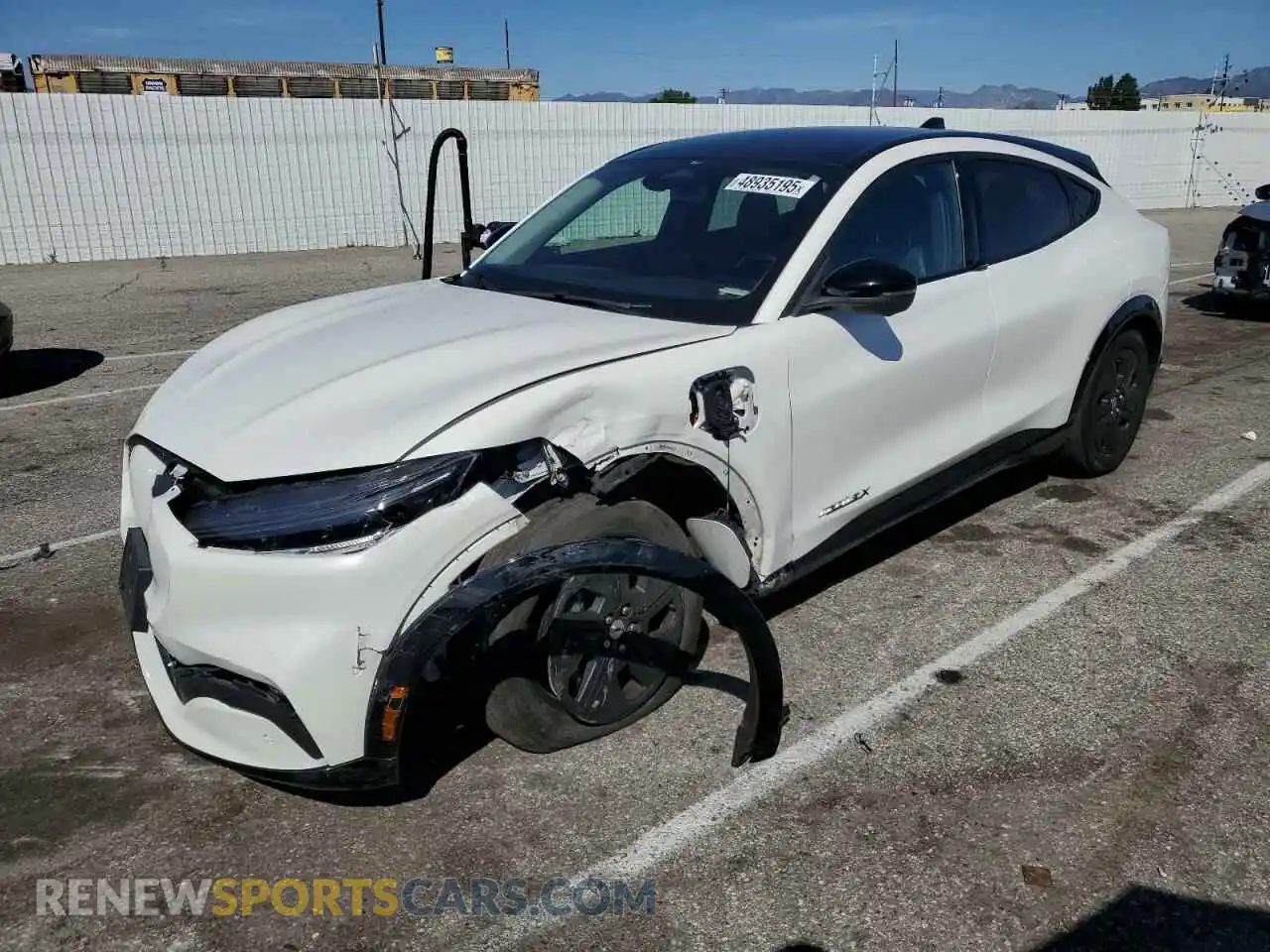 1 Photograph of a damaged car 3FMTK2R74MMA36159 FORD MUSTANG 2021