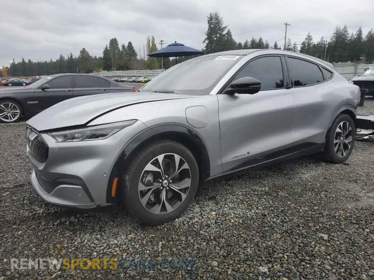 1 Photograph of a damaged car 3FMTK3R70MMA09109 FORD MUSTANG 2021