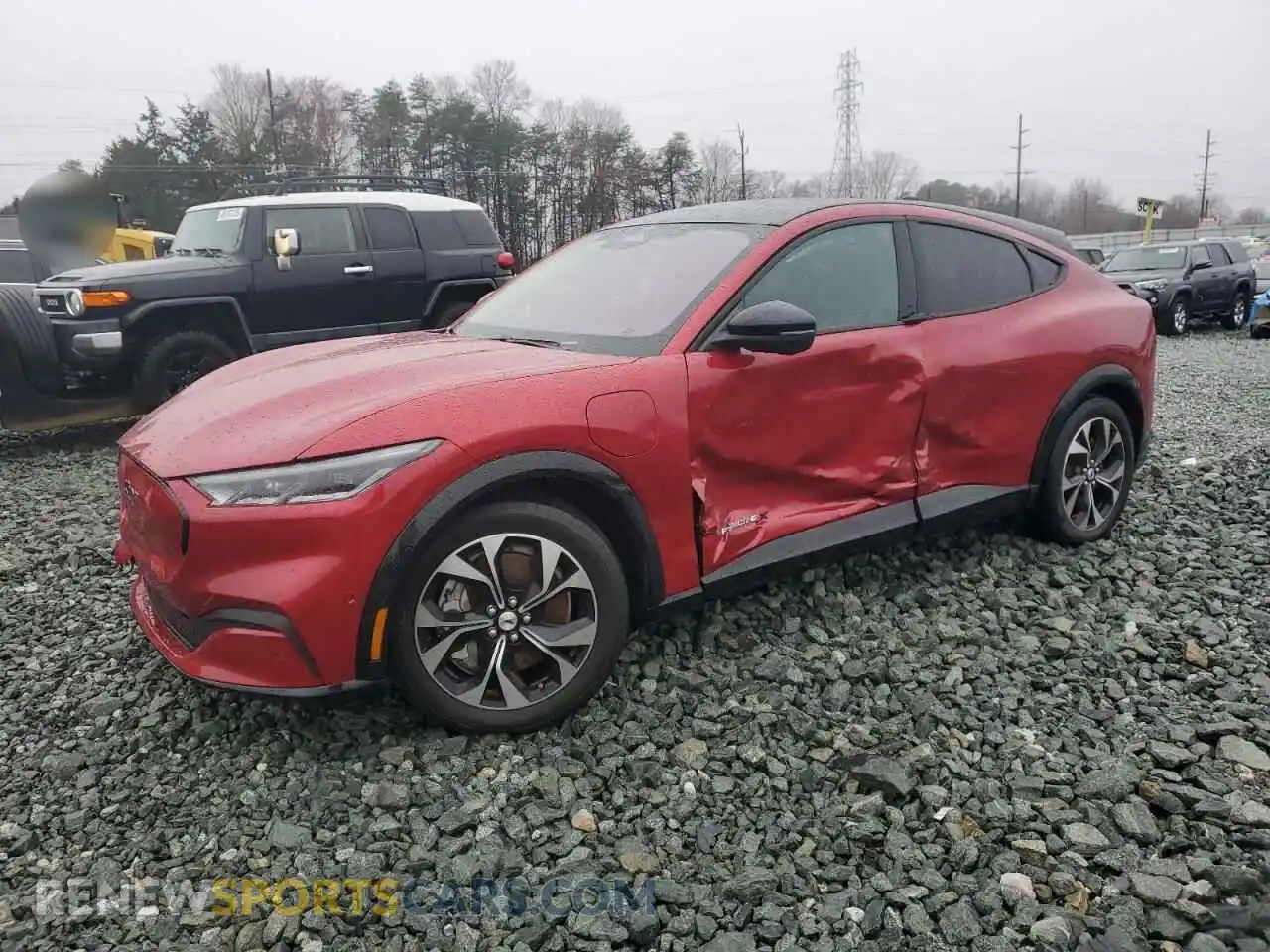 1 Photograph of a damaged car 3FMTK3R70MMA30140 FORD MUSTANG 2021