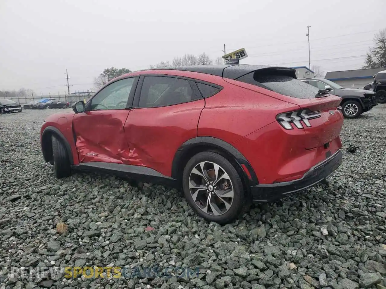 2 Photograph of a damaged car 3FMTK3R70MMA30140 FORD MUSTANG 2021