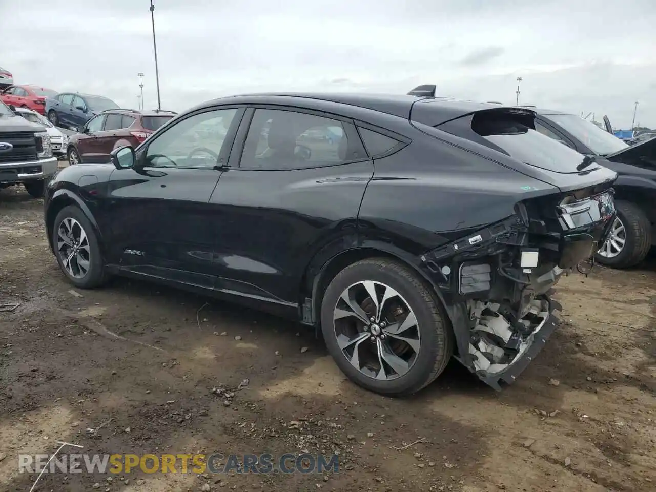 2 Photograph of a damaged car 3FMTK3R70MMA66054 FORD MUSTANG 2021