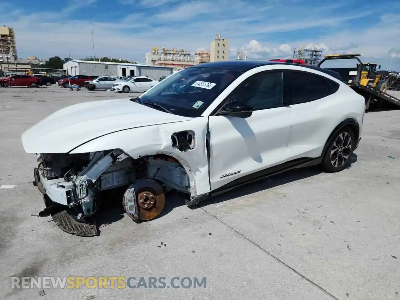 1 Photograph of a damaged car 3FMTK3R71MMA25092 FORD MUSTANG 2021