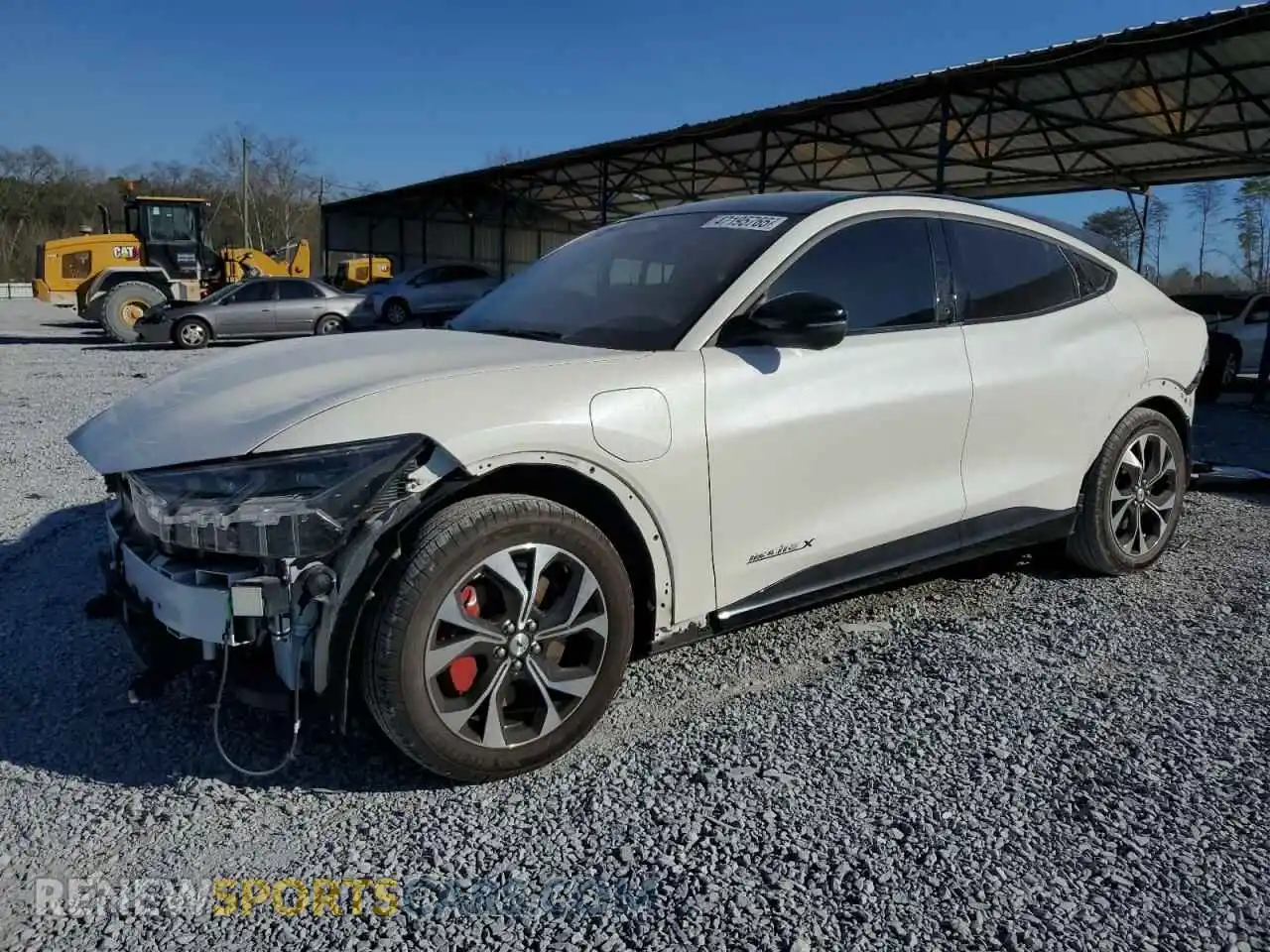 1 Photograph of a damaged car 3FMTK3R72MMA50647 FORD MUSTANG 2021