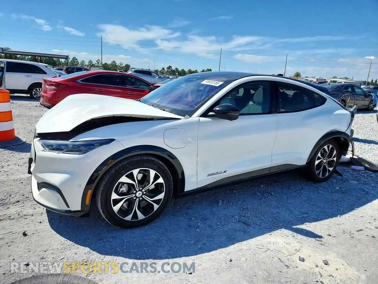 1 Photograph of a damaged car 3FMTK3R75MMA10384 FORD MUSTANG 2021