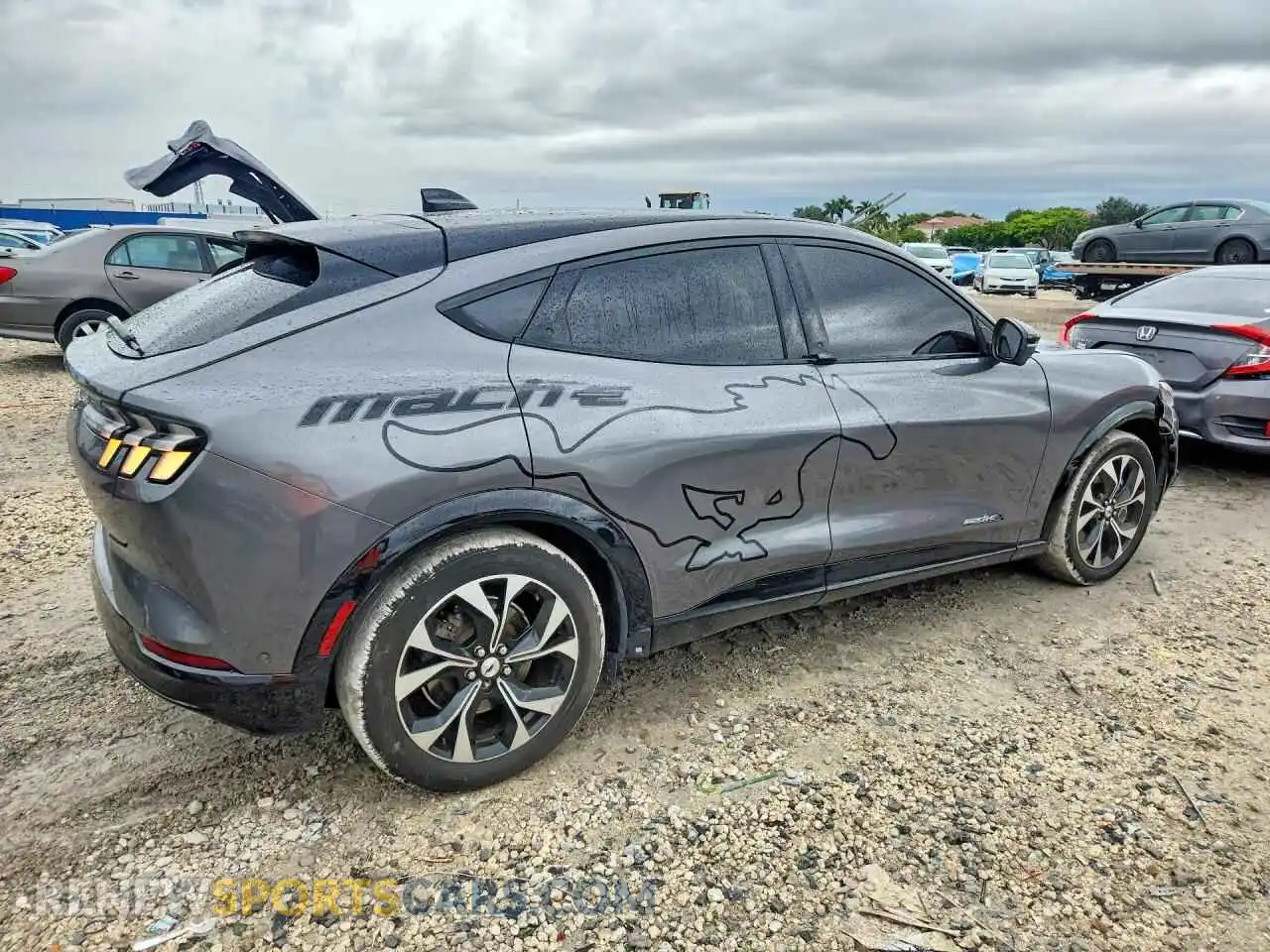 3 Photograph of a damaged car 3FMTK3R75MMA38606 FORD MUSTANG 2021