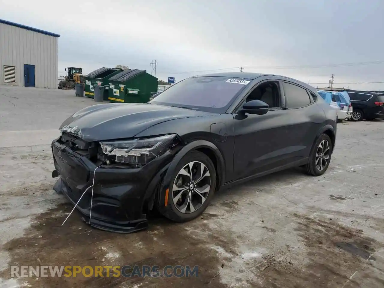 1 fotografías del automóvil dañado 3FMTK3RM3MMA56866 FORD MUSTANG 2021