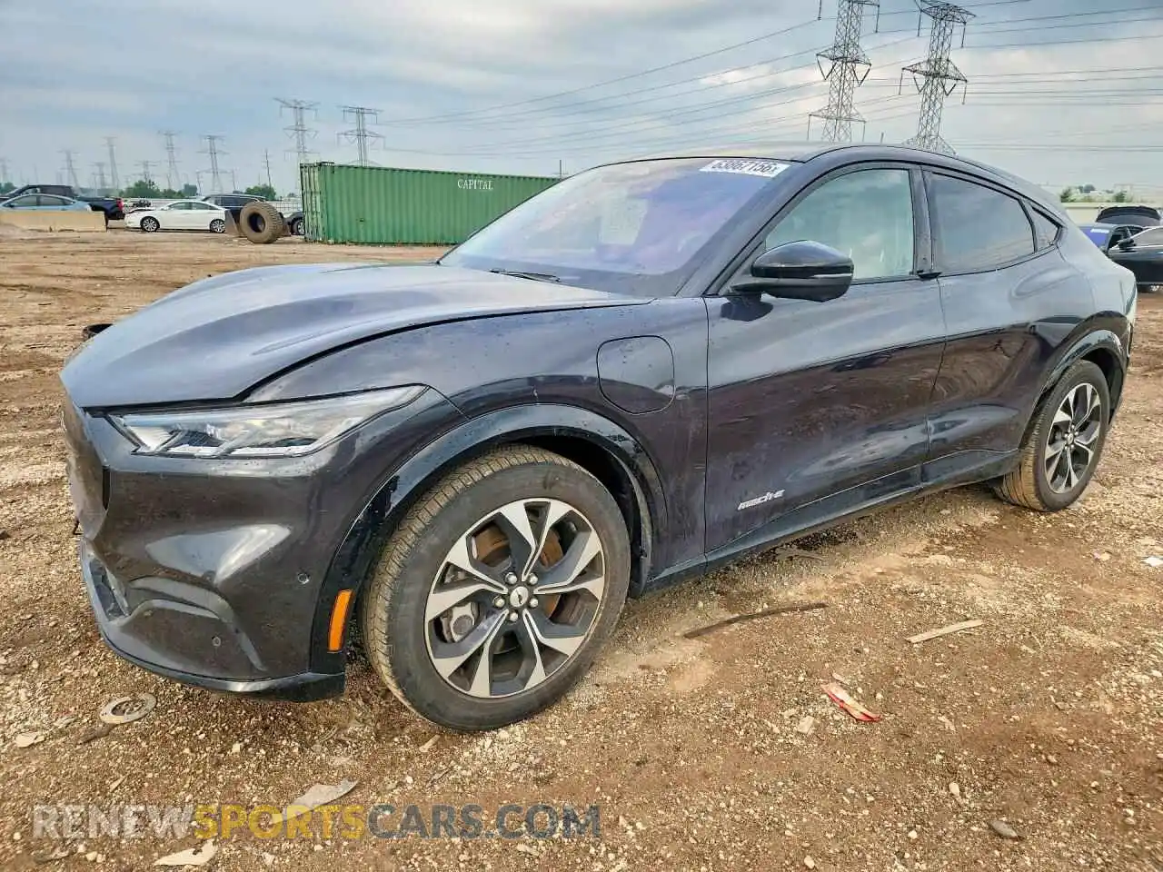 1 Photograph of a damaged car 3FMTK3RM5MMA56898 FORD MUSTANG 2021