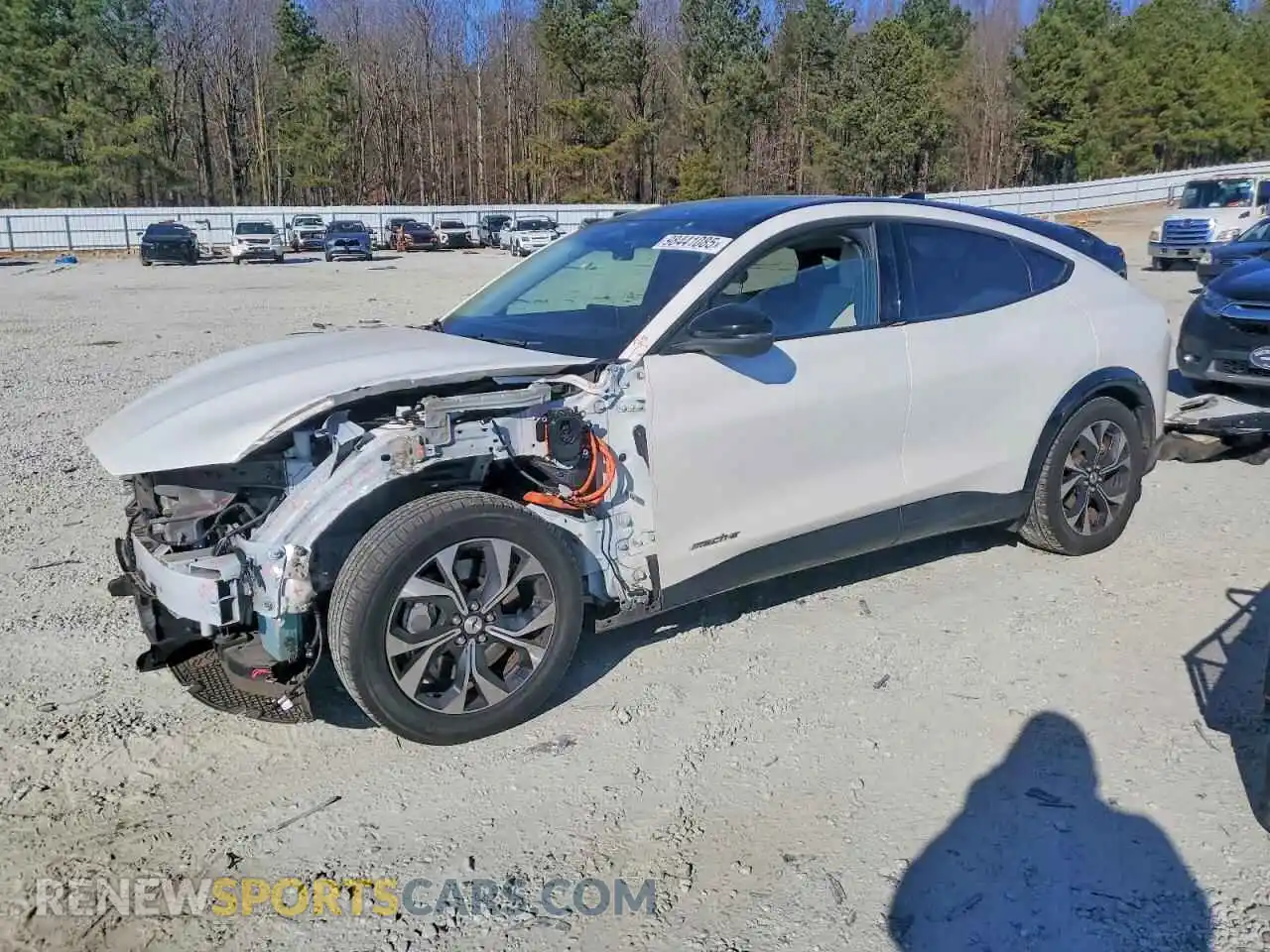 1 Photograph of a damaged car 3FMTK3RM6MMA42587 FORD MUSTANG 2021